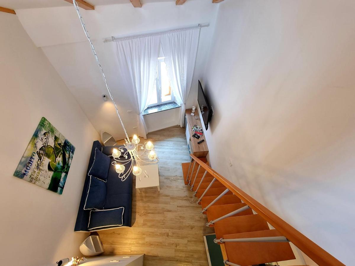 Apartmán Old Piran Galileo Terrace Exteriér fotografie