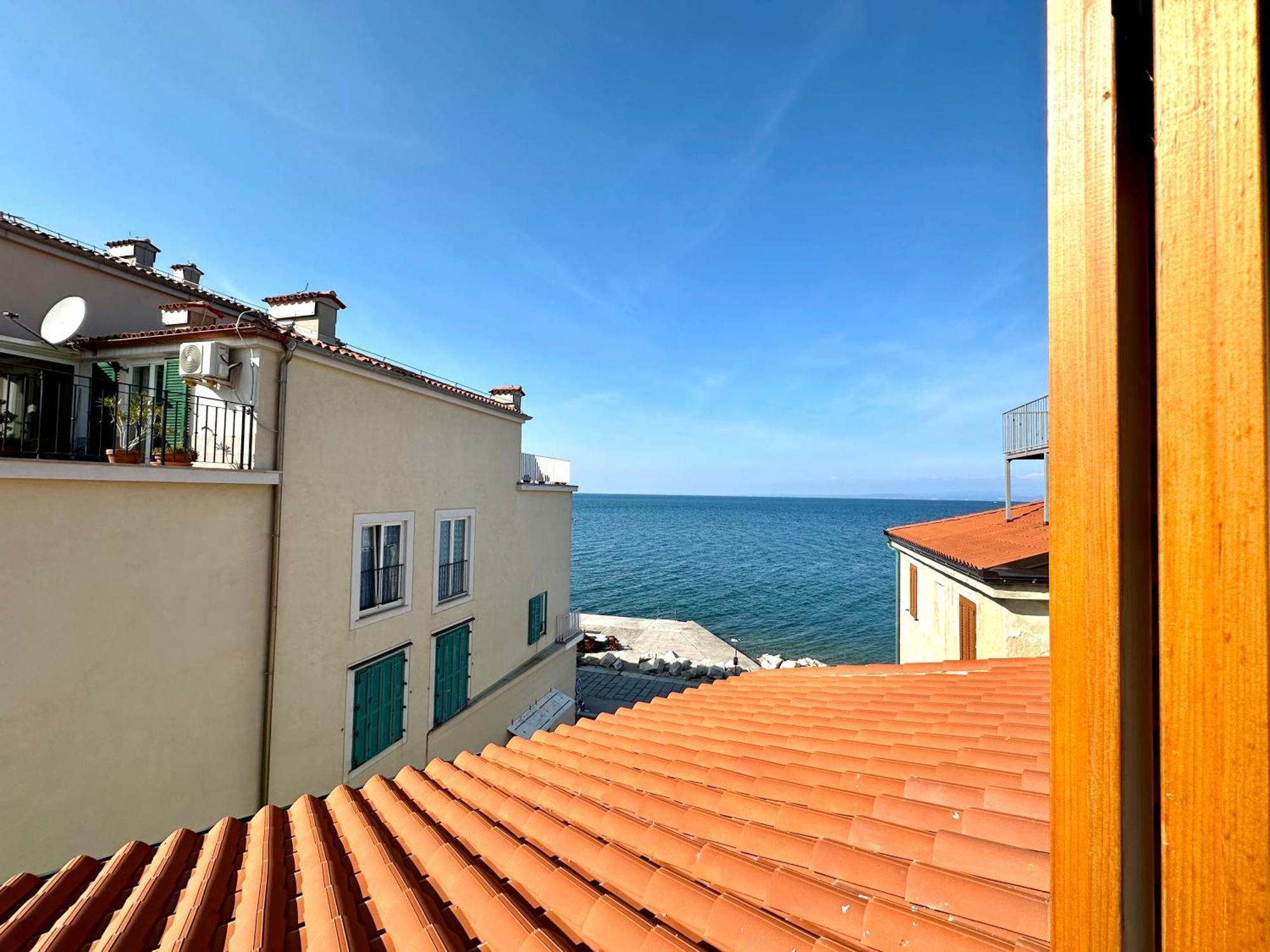 Apartmán Old Piran Galileo Terrace Exteriér fotografie